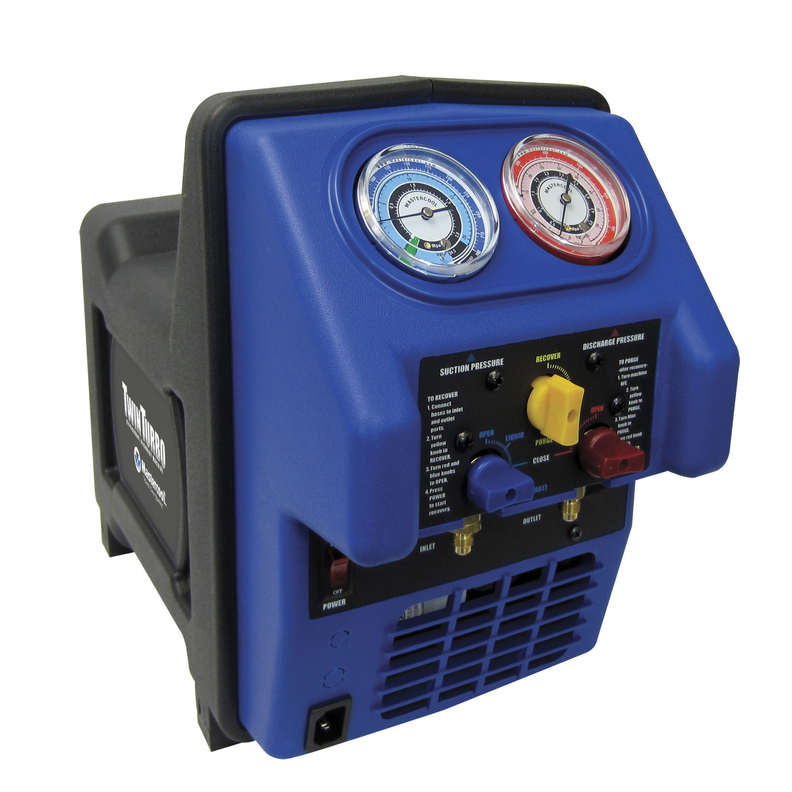 Twin Turbo Refrigerant Recovery System